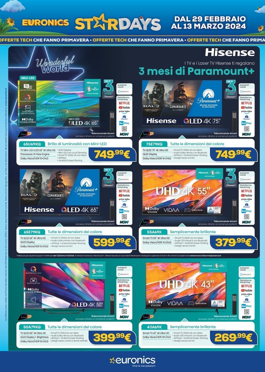 Volantino Euronics - 29/2/2024 - 13/3/2024. Pagina 2