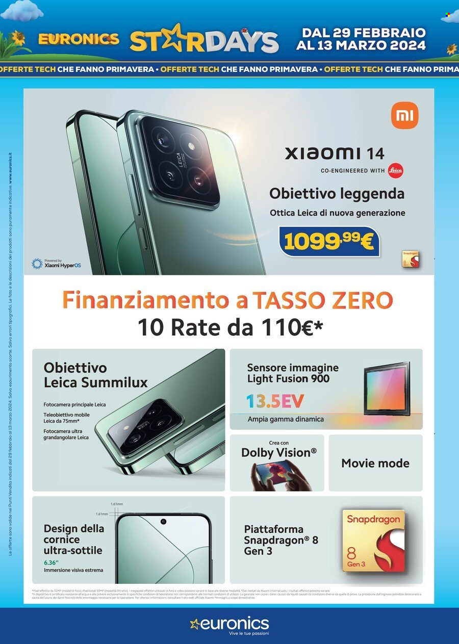 Volantino Euronics - 29/2/2024 - 13/3/2024. Pagina 18
