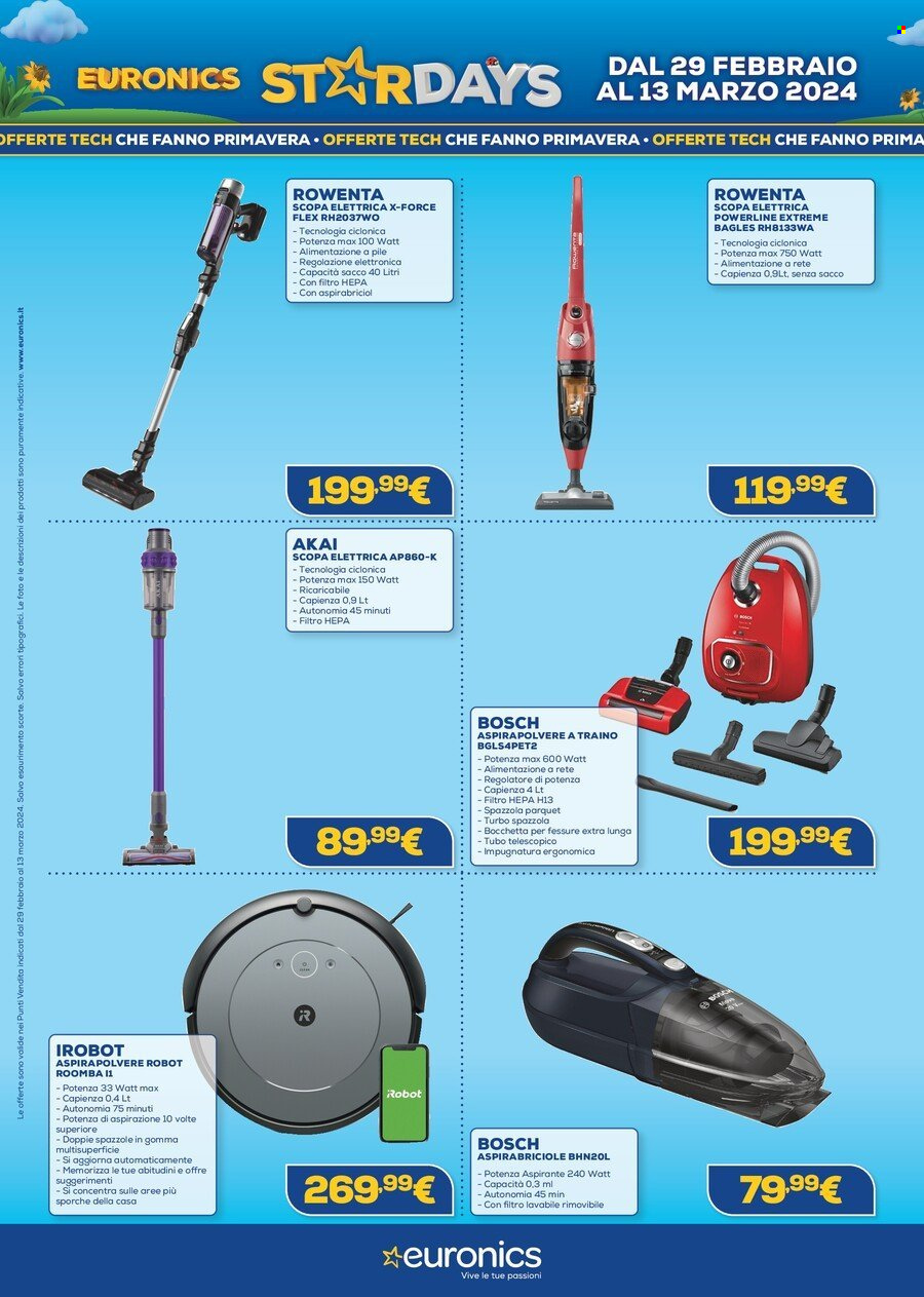 Volantino Euronics - 29/2/2024 - 13/3/2024. Pagina 24