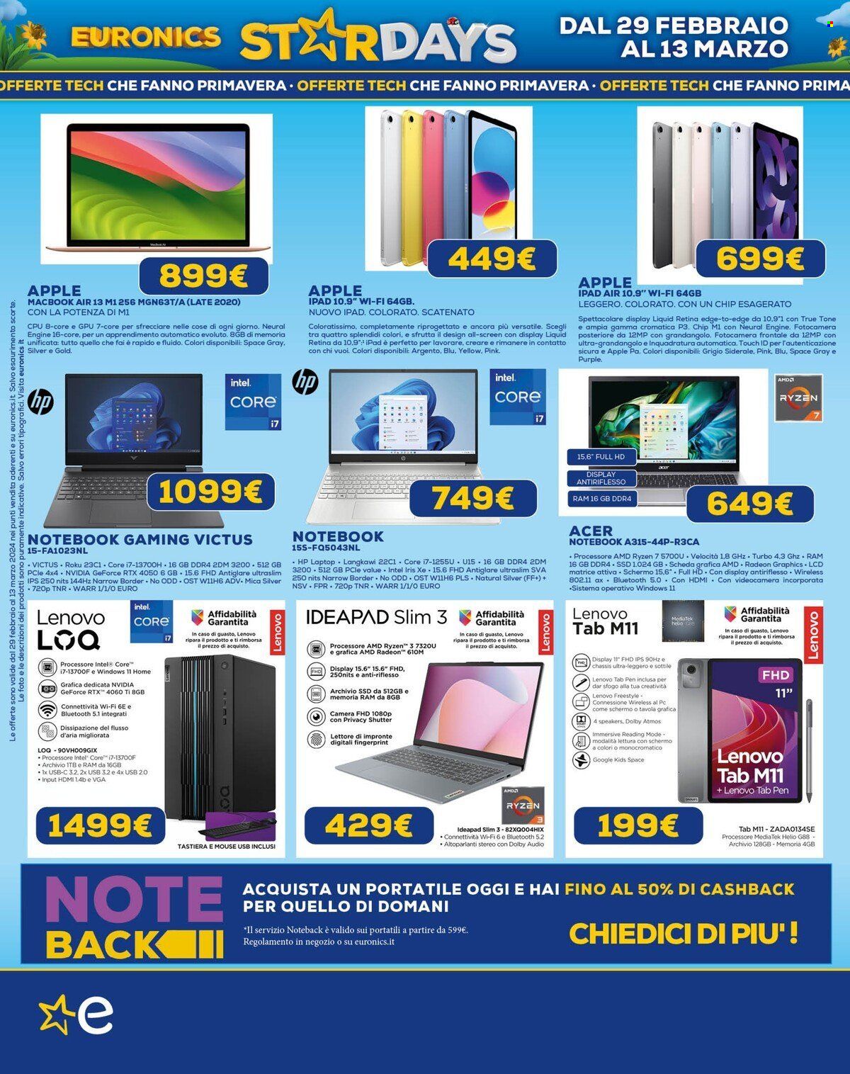 Volantino Euronics - 29/2/2024 - 21/3/2024. Pagina 6