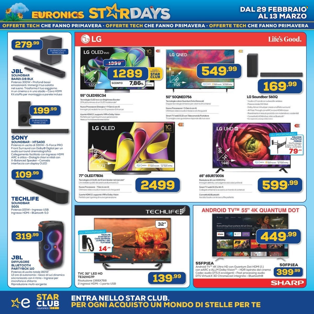 Volantino Euronics - 29/2/2024 - 13/3/2024. Pagina 2