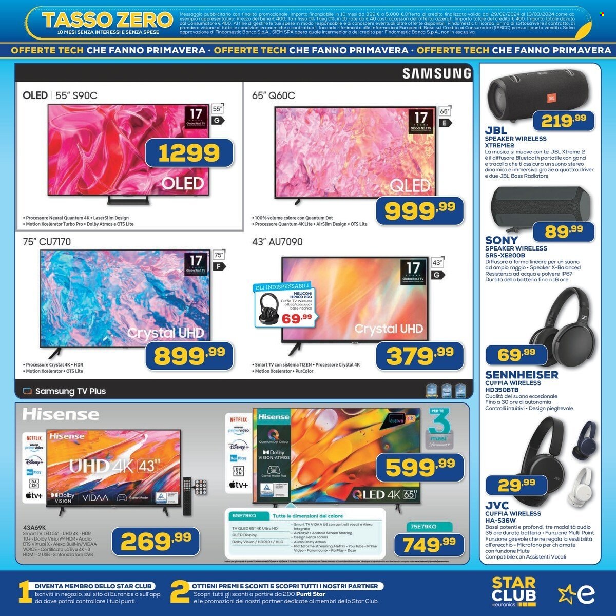 Volantino Euronics - 29/2/2024 - 13/3/2024. Pagina 3