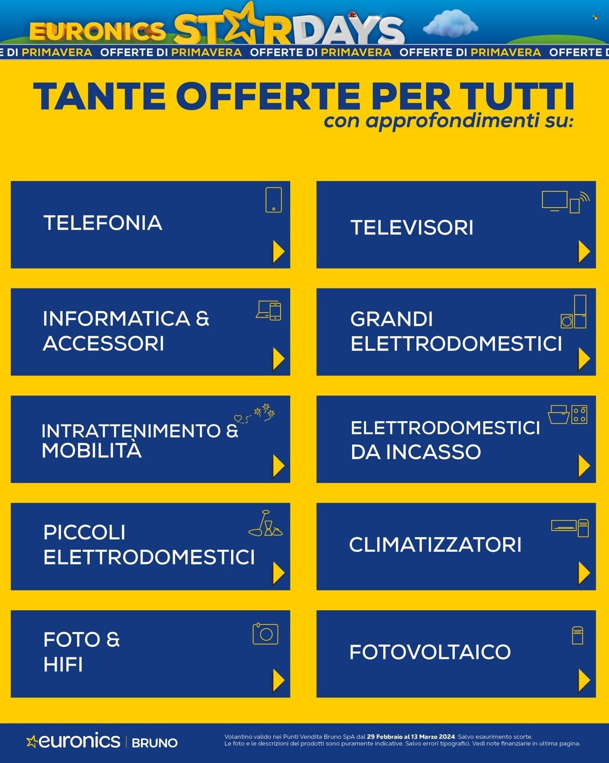 Volantino Euronics - 29/2/2024 - 13/3/2024. Pagina 2