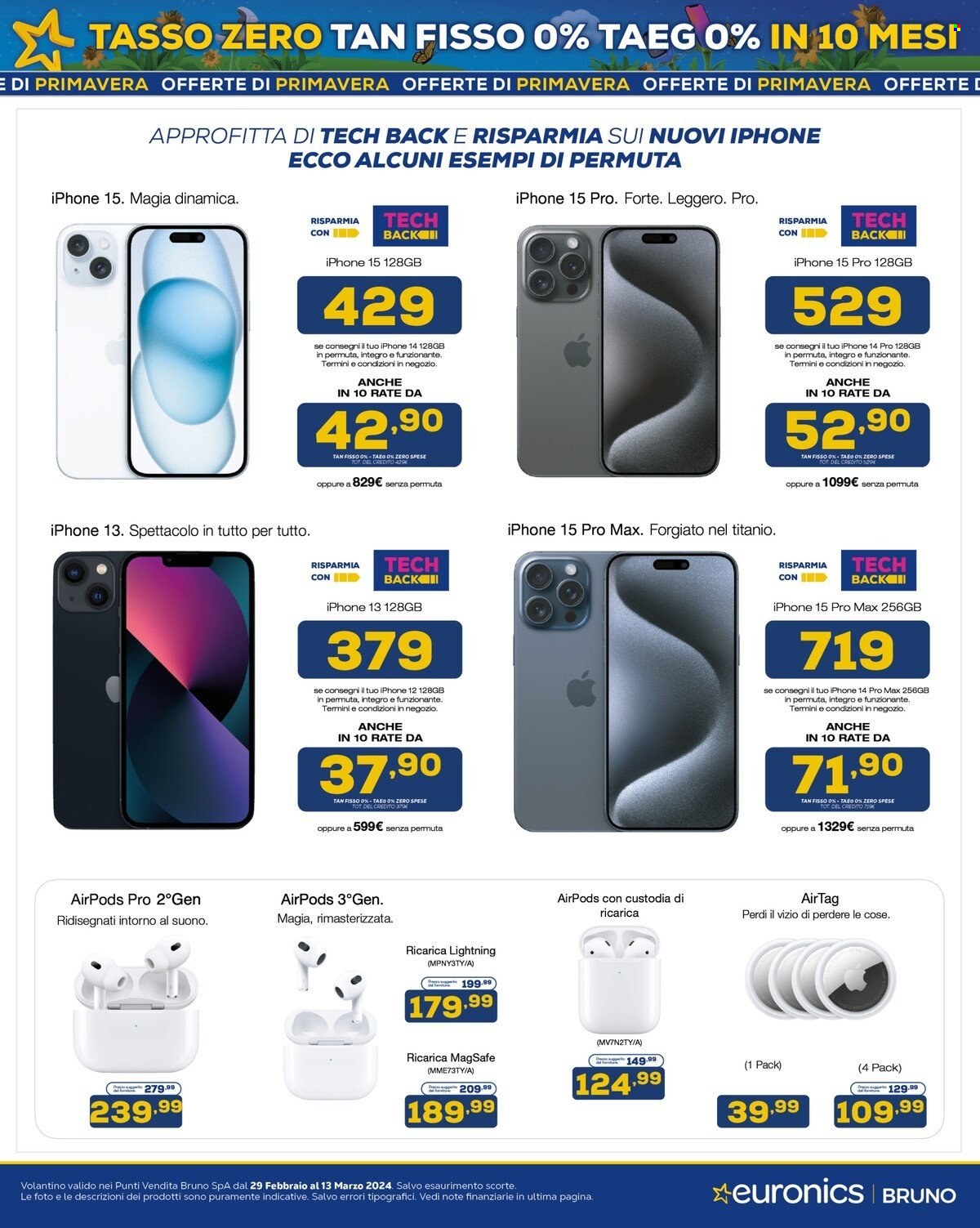 Volantino Euronics - 29/2/2024 - 13/3/2024. Pagina 7