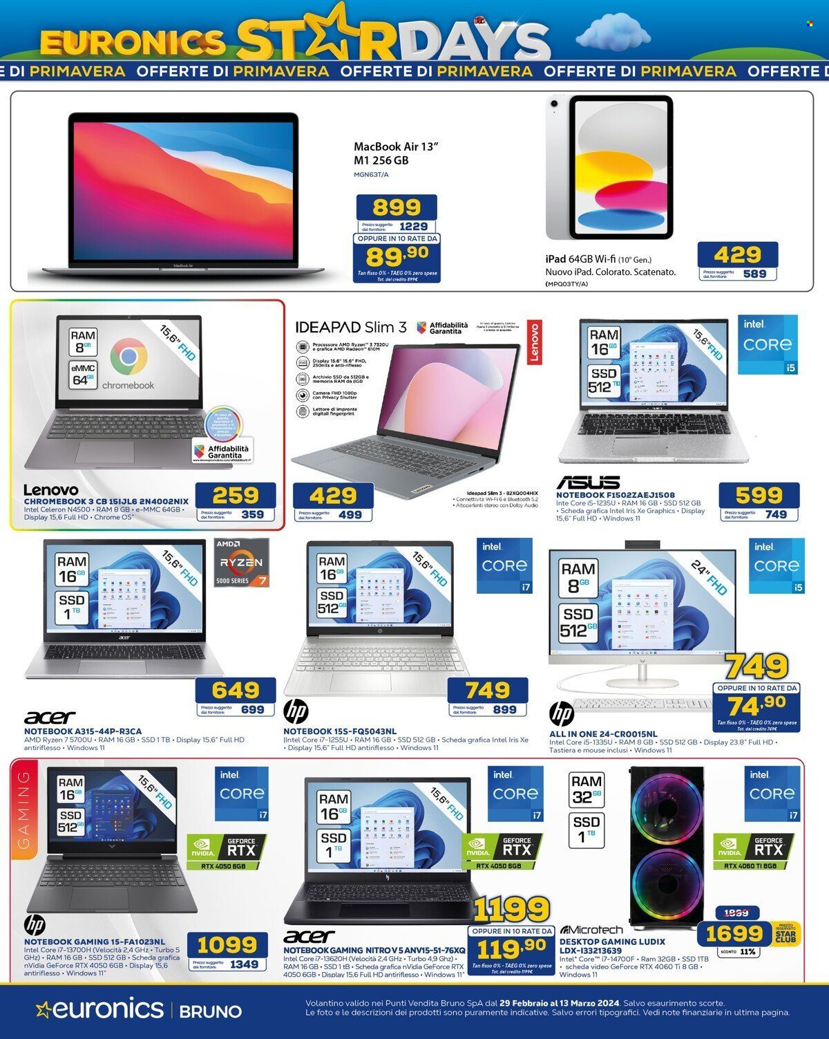 Volantino Euronics - 29/2/2024 - 13/3/2024. Pagina 12