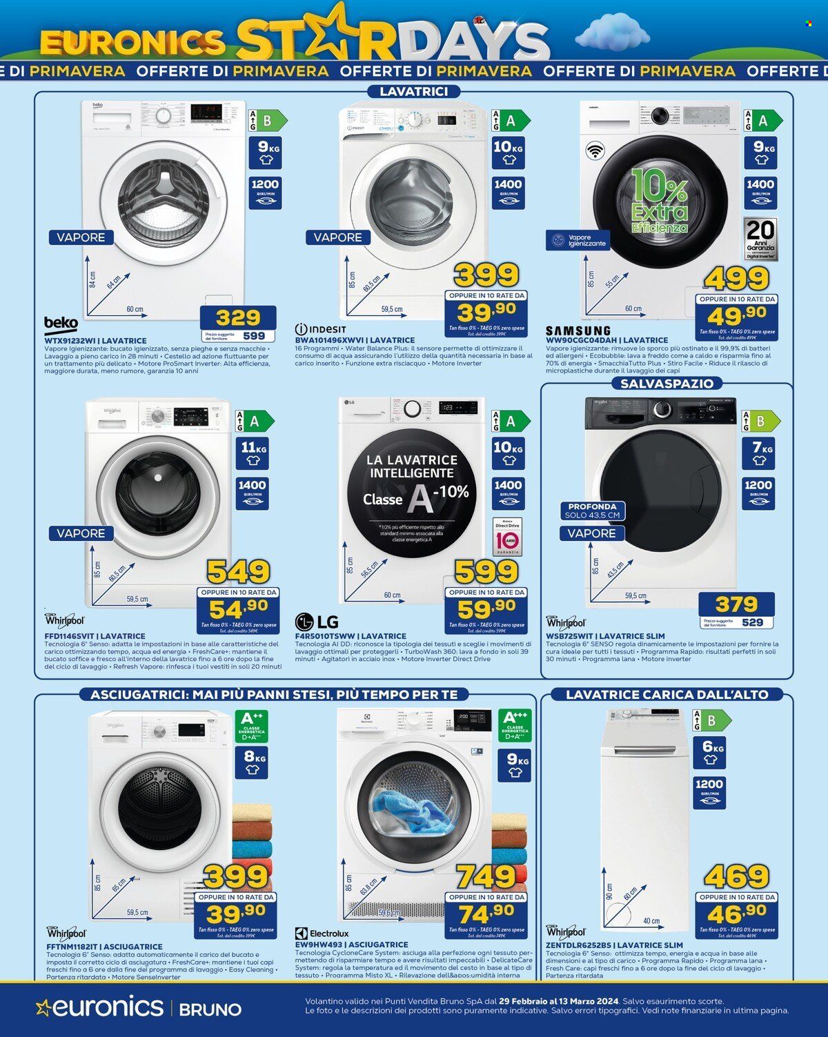 Volantino Euronics - 29/2/2024 - 13/3/2024. Pagina 23