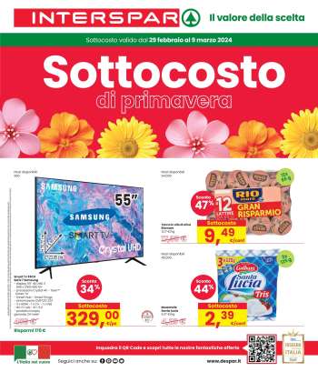 Volantino Interspar - 29/2/2024 - 10/3/2024.