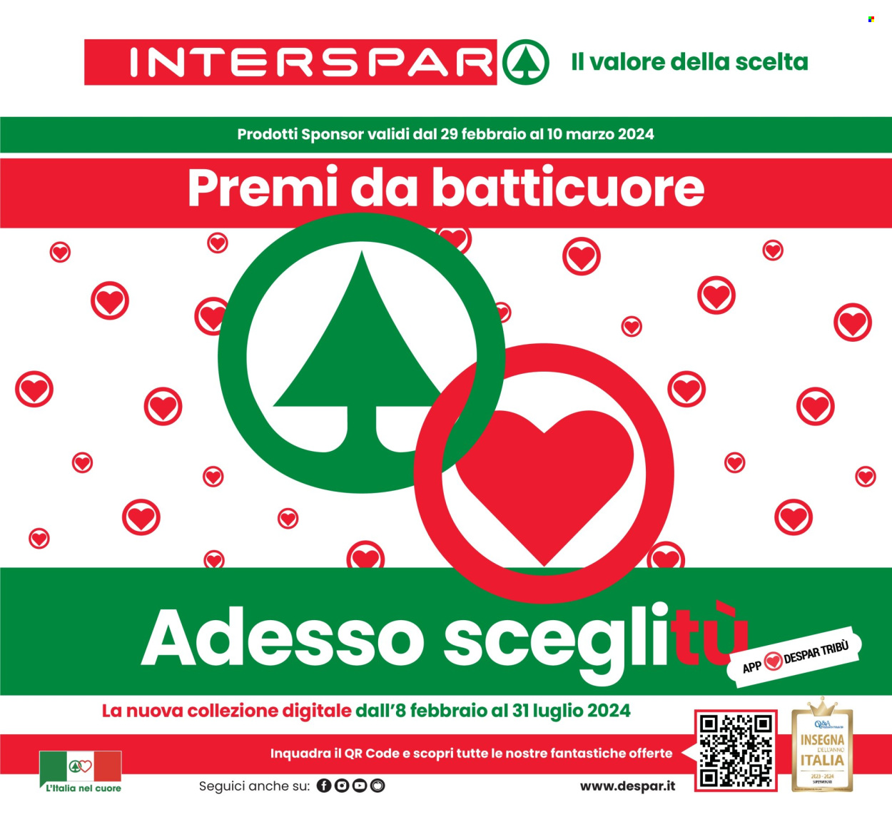 Volantino Interspar - 29/2/2024 - 10/3/2024. Pagina 1