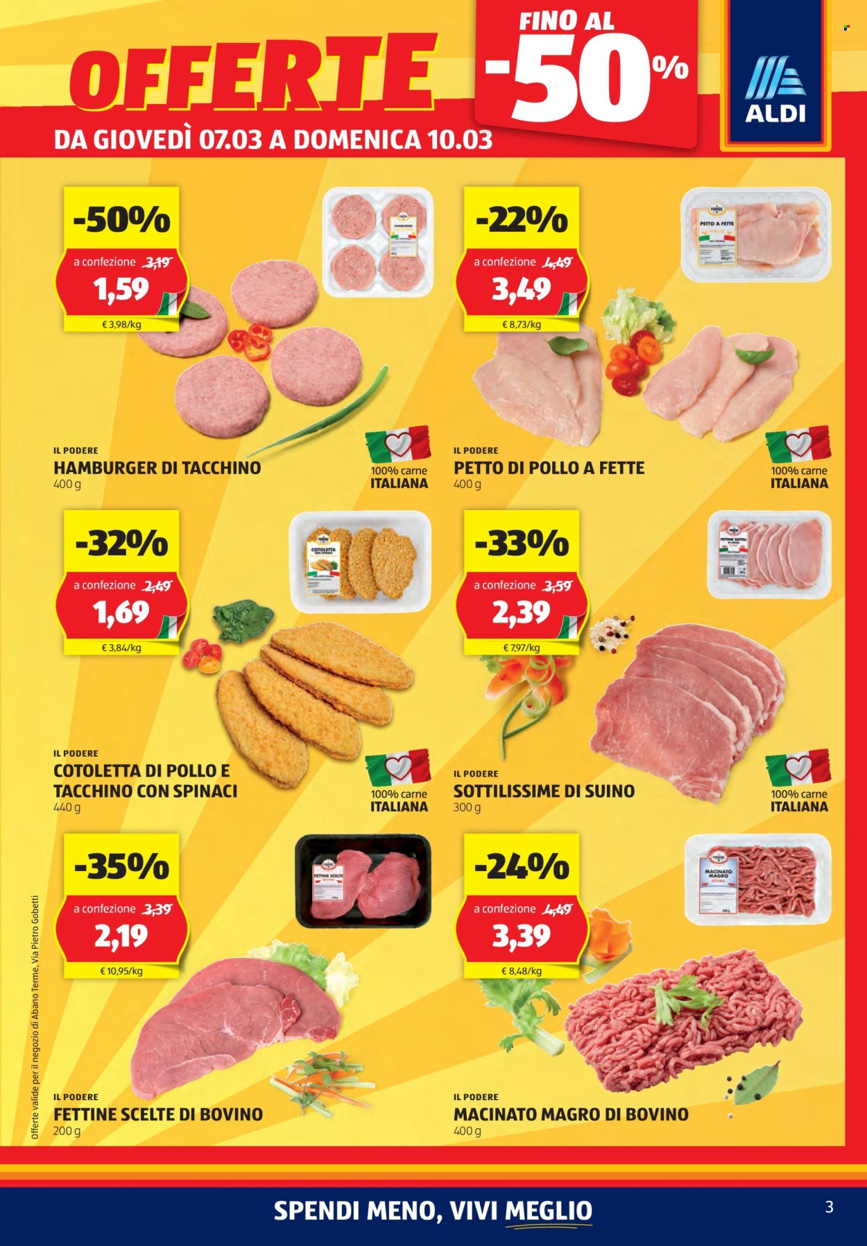 Volantino Aldi - 7/3/2024 - 16/3/2024. Pagina 3
