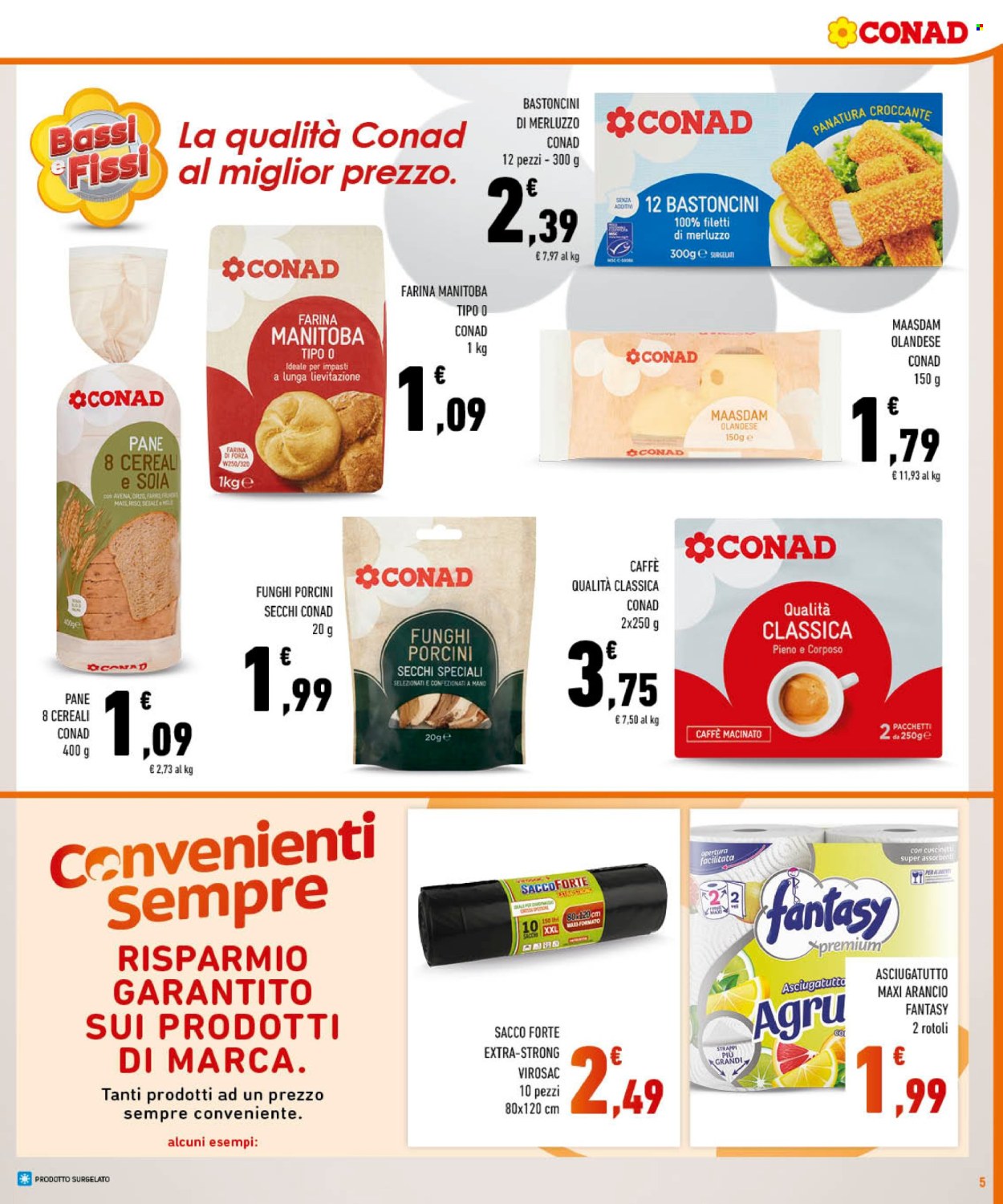 Leták Conad - 1.3.2024 - 5.3.2024. Strana 5
