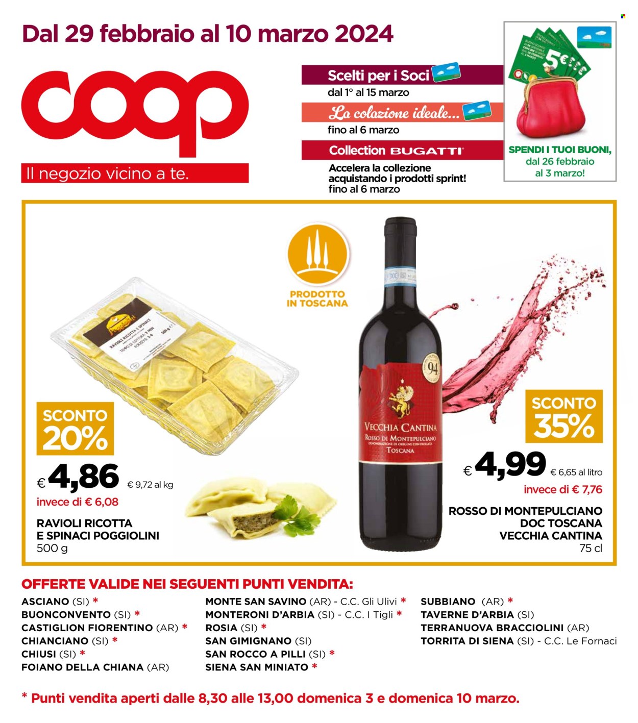 Volantino Coop - 29/2/2024 - 10/3/2024. Pagina 1