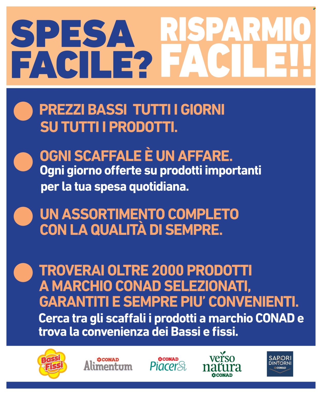 Volantino Spesa Facile Conad - 1/3/2024 - 31/3/2024. Pagina 2