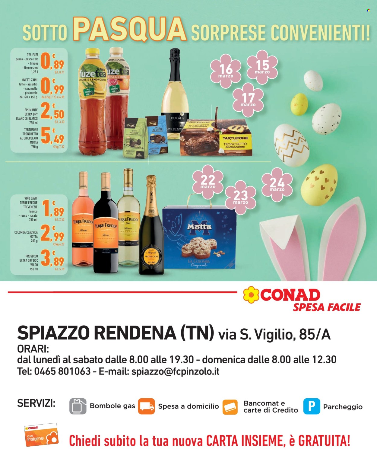 Volantino Spesa Facile Conad - 1/3/2024 - 31/3/2024. Pagina 12