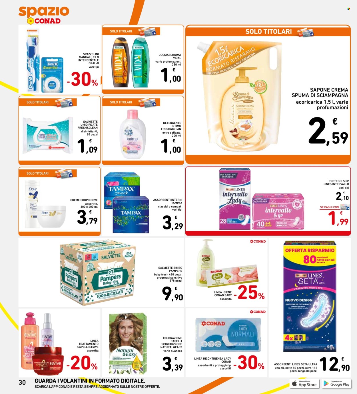 Volantino Spazio Conad - 29/2/2024 - 9/3/2024. Pagina 30