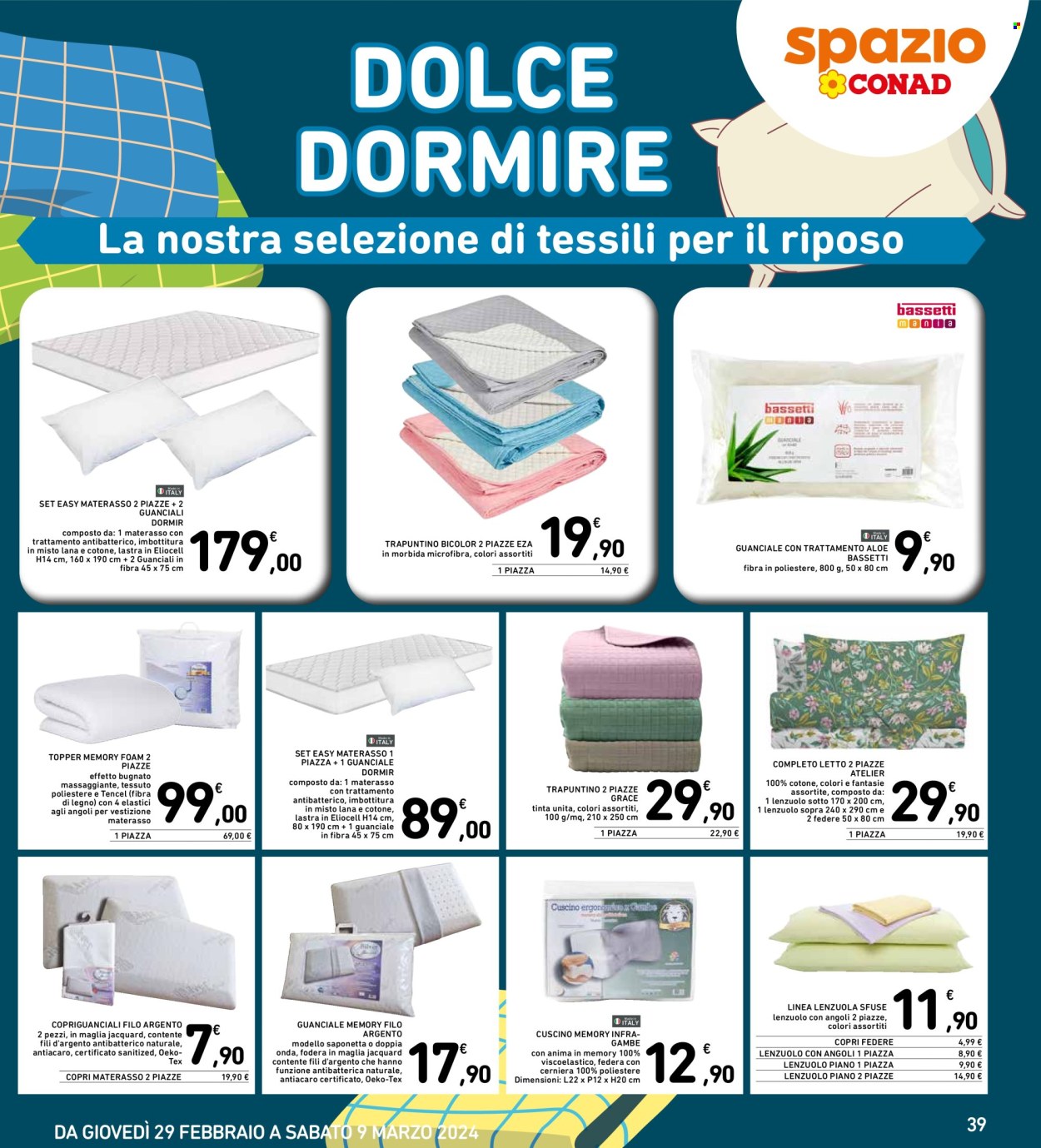 Volantino Spazio Conad - 29/2/2024 - 9/3/2024. Pagina 39