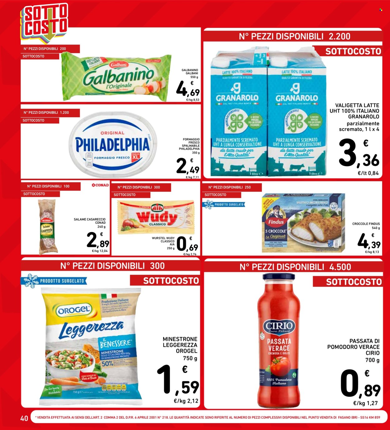 Volantino Spazio Conad - 29/2/2024 - 9/3/2024. Pagina 40