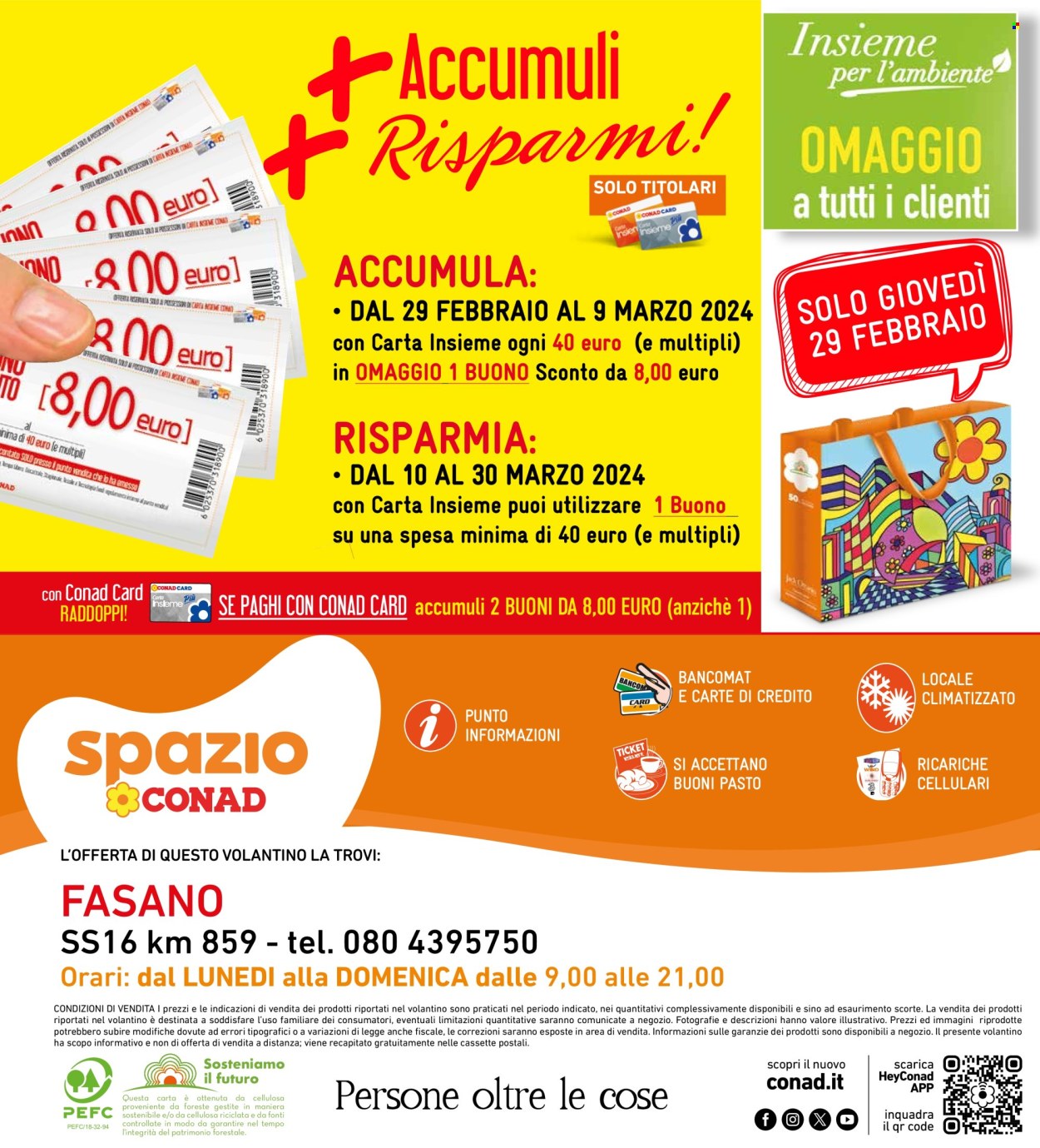 Volantino Spazio Conad - 29/2/2024 - 9/3/2024. Pagina 48