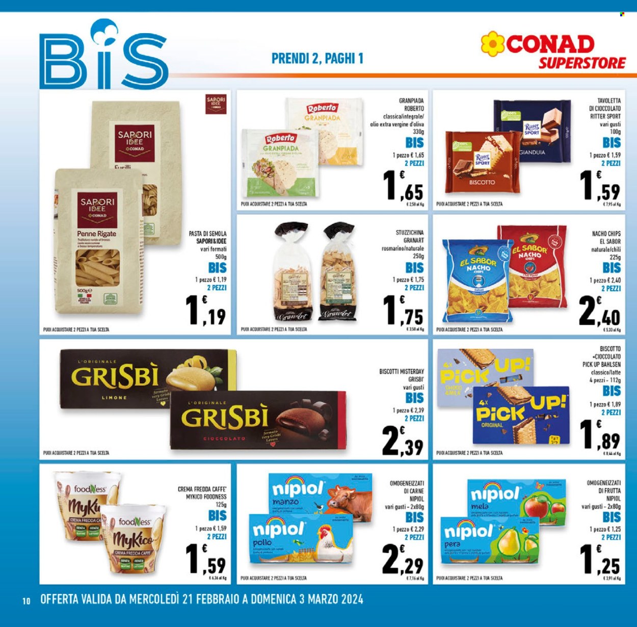Volantino Conad Superstore - 21/2/2024 - 5/3/2024. Pagina 10