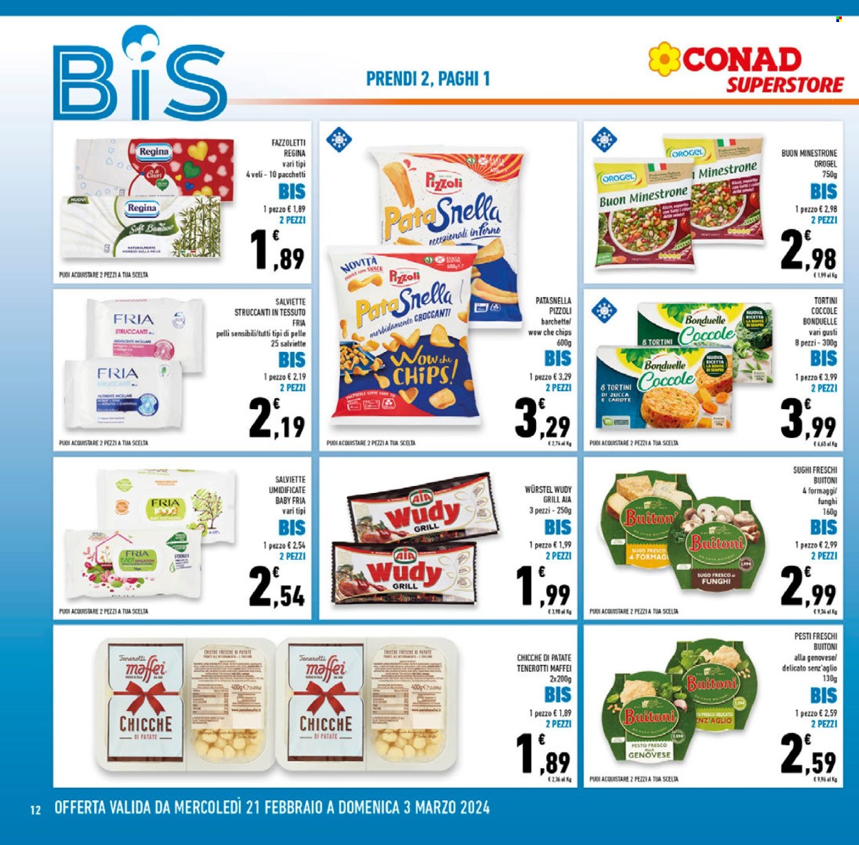 Volantino Conad Superstore - 21/2/2024 - 5/3/2024. Pagina 12