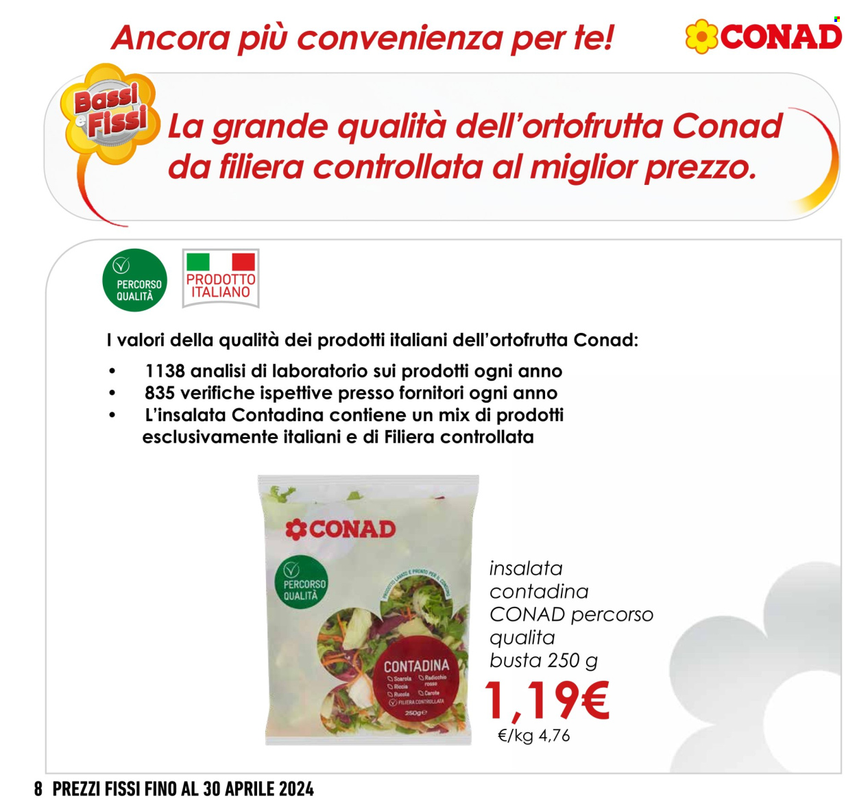 Volantino Conad - 1/3/2024 - 30/4/2024. Pagina 8