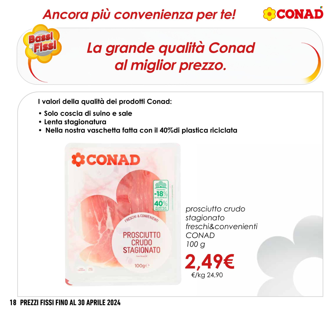 Leták Conad - 1.3.2024 - 30.4.2024. Strana 18