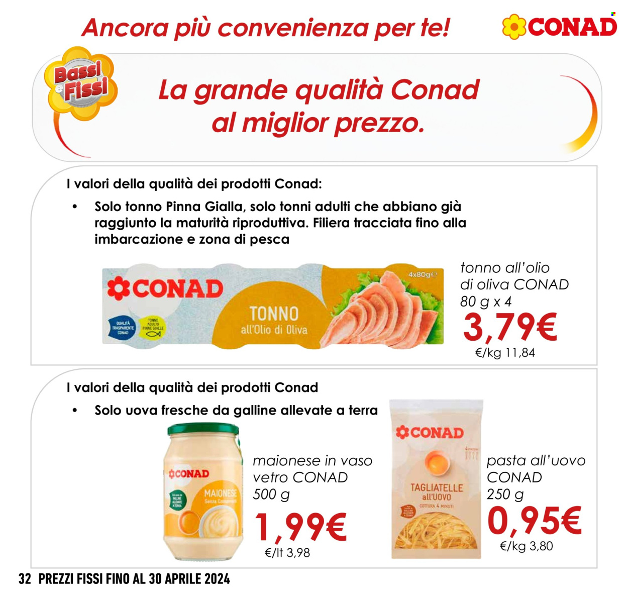Leták Conad - 1.3.2024 - 30.4.2024. Strana 32