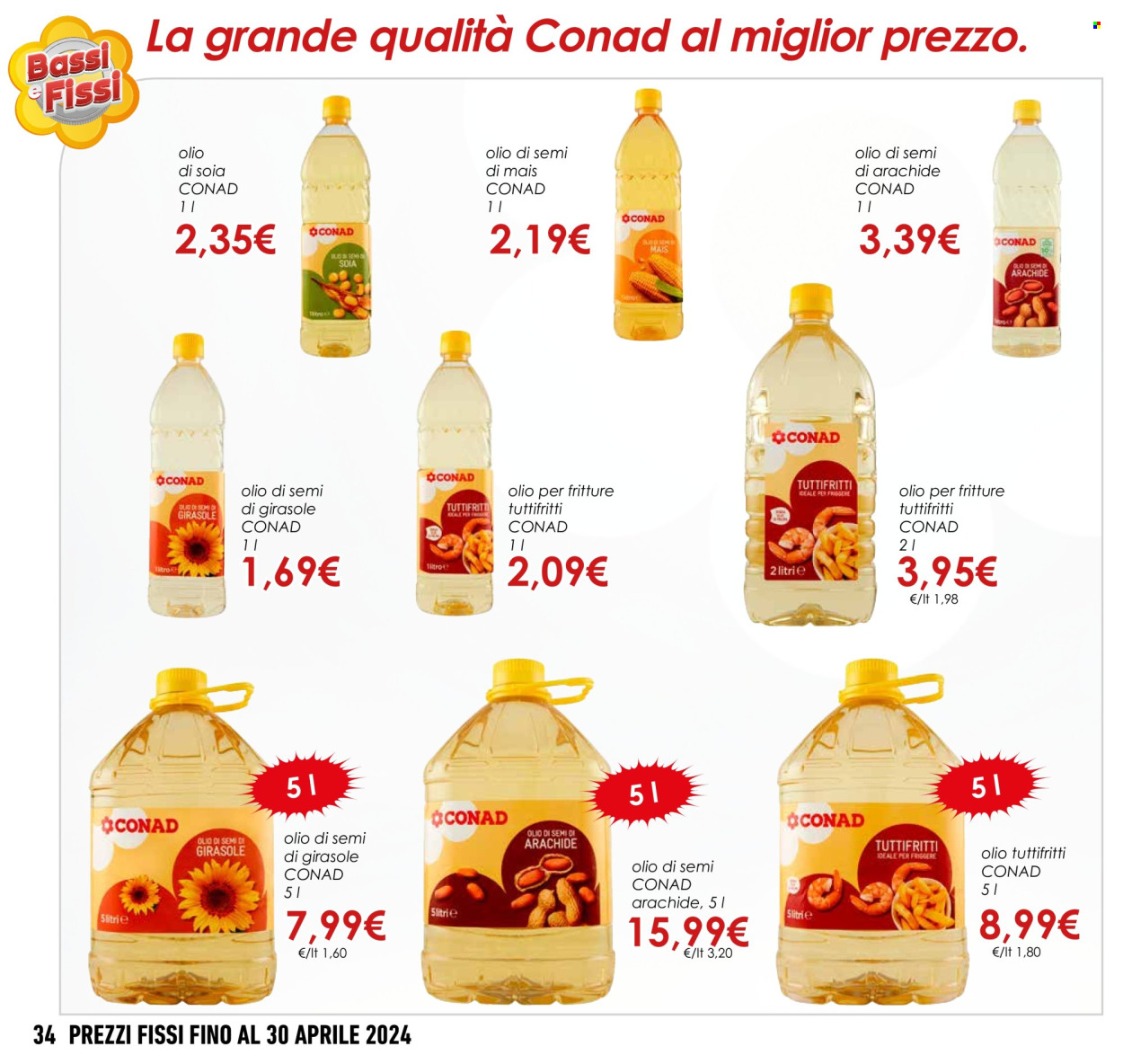 Leták Conad - 1.3.2024 - 30.4.2024. Strana 34