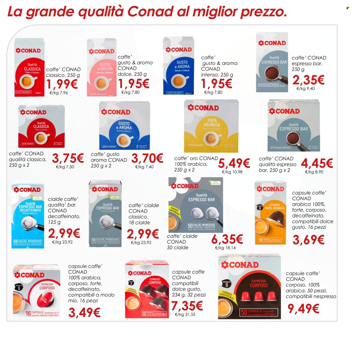 Leták Conad - 1.3.2024 - 30.4.2024. Strana 39