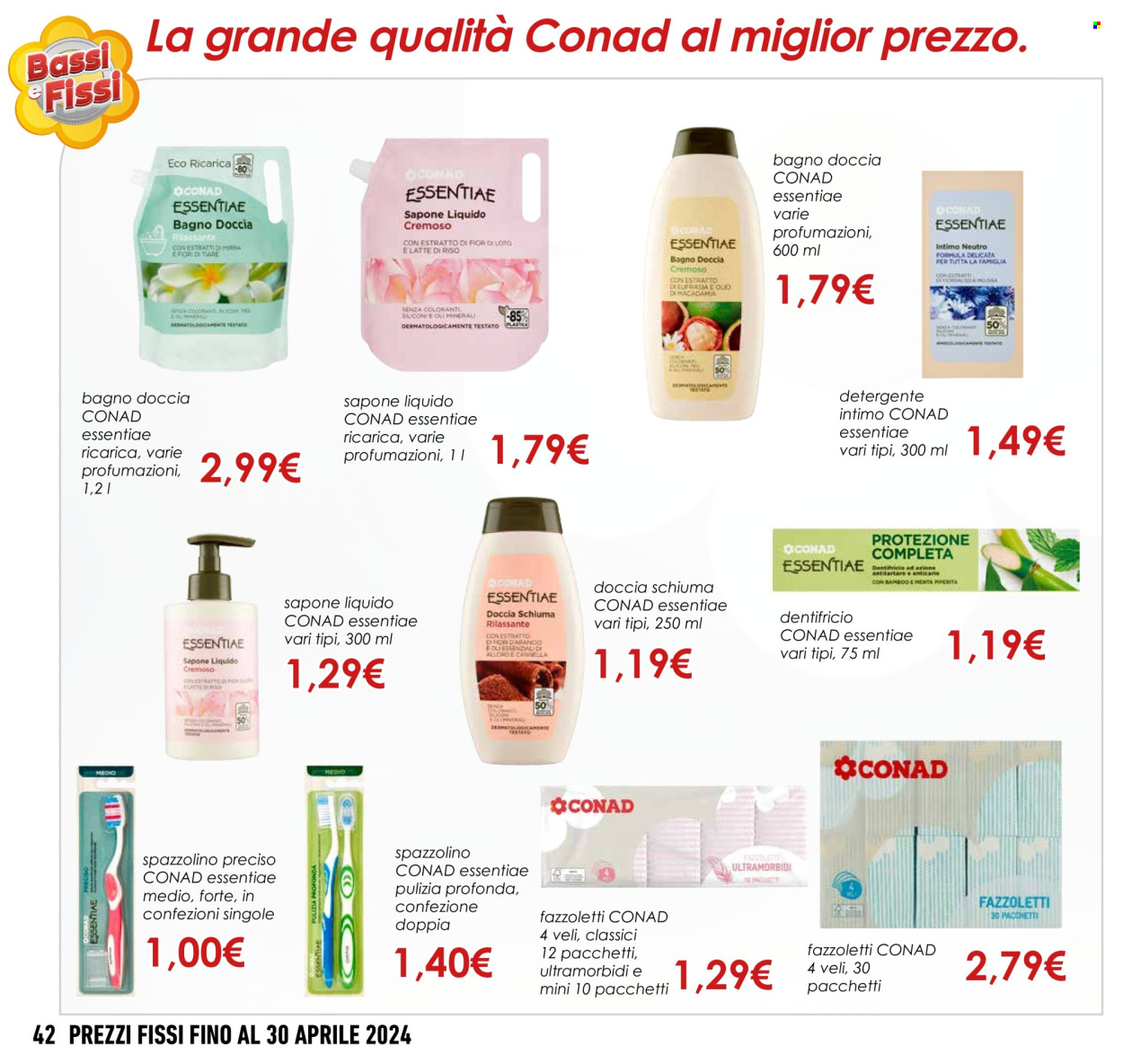 Volantino Conad - 1/3/2024 - 30/4/2024. Pagina 42