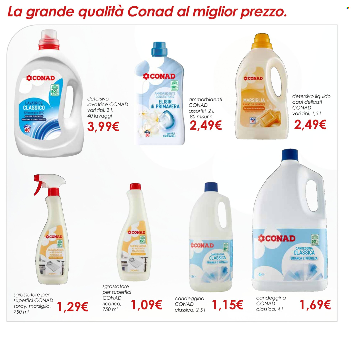 Leták Conad - 1.3.2024 - 30.4.2024. Strana 45
