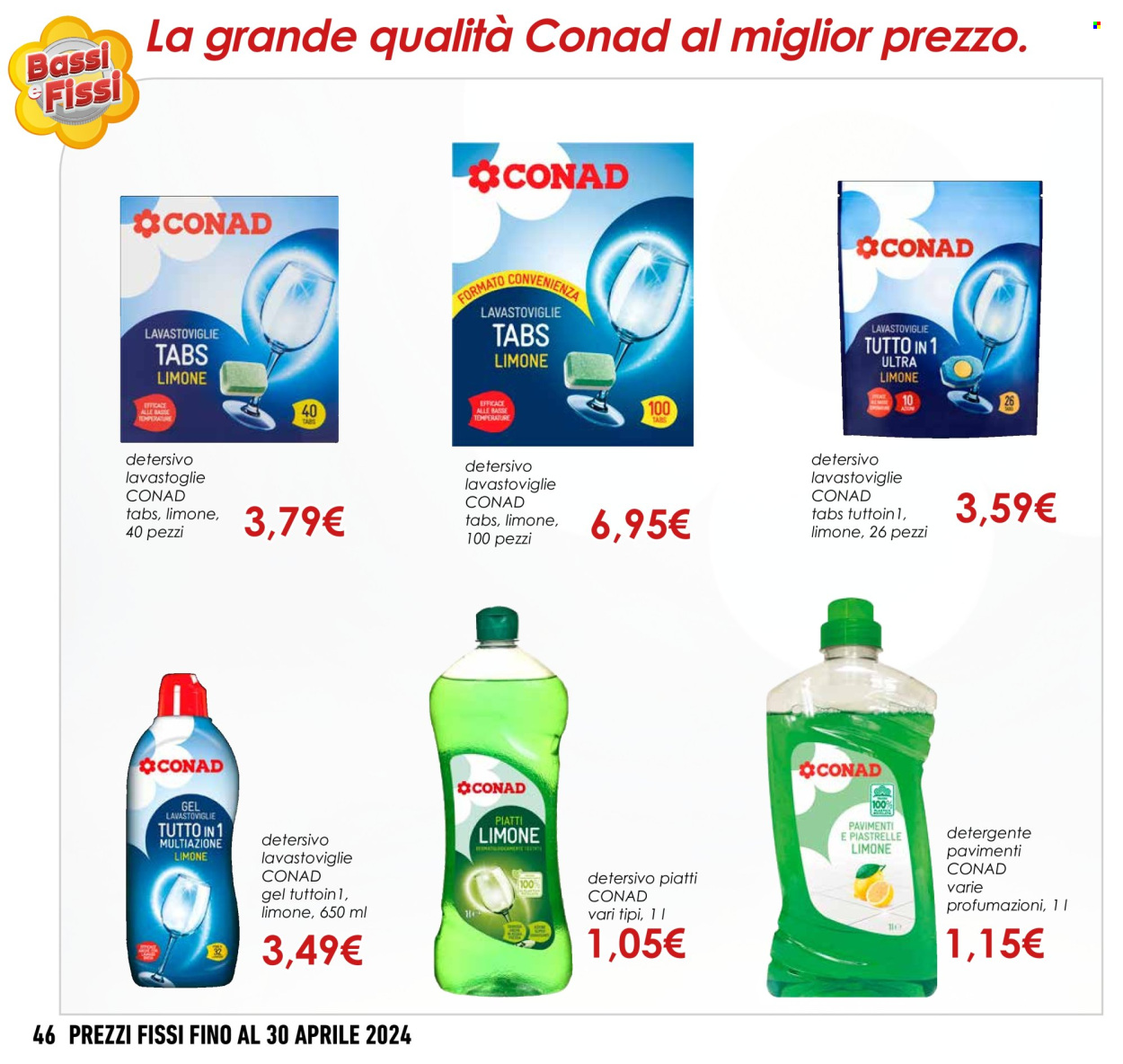 Leták Conad - 1.3.2024 - 30.4.2024. Strana 46