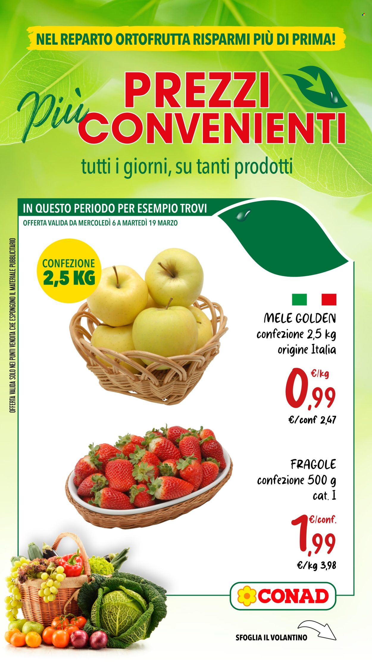 Leták Conad - 6.3.2024 - 19.3.2024. Strana 1