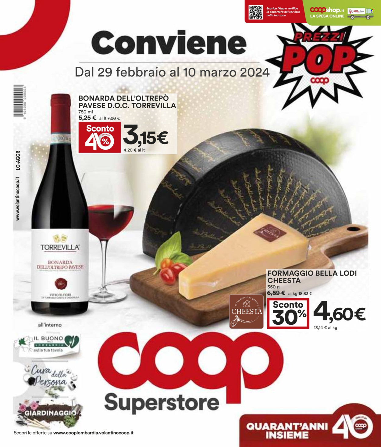 Volantino Coop - 29/2/2024 - 10/3/2024. Pagina 1