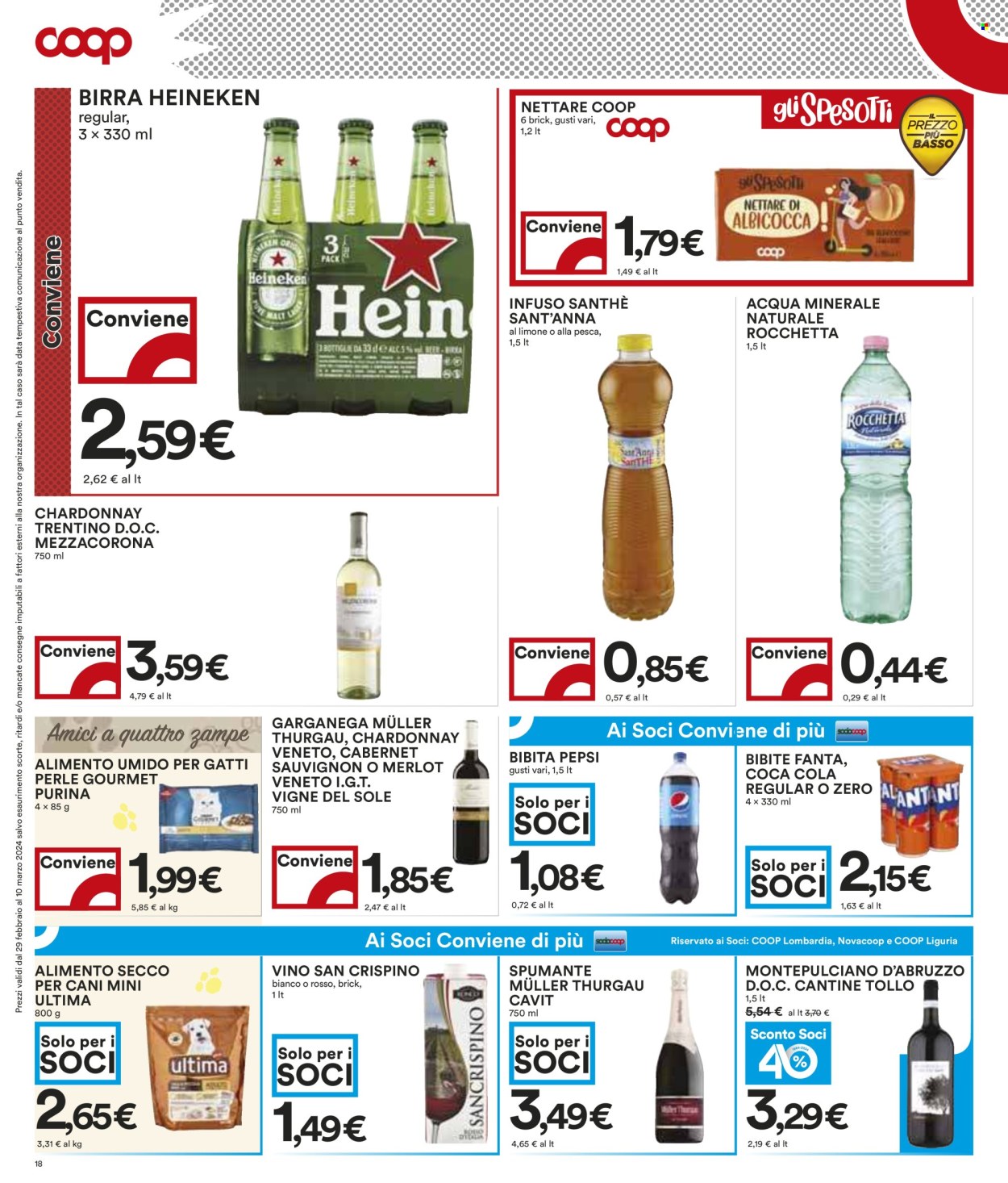 Leták Coop - 29.2.2024 - 10.3.2024. Strana 18