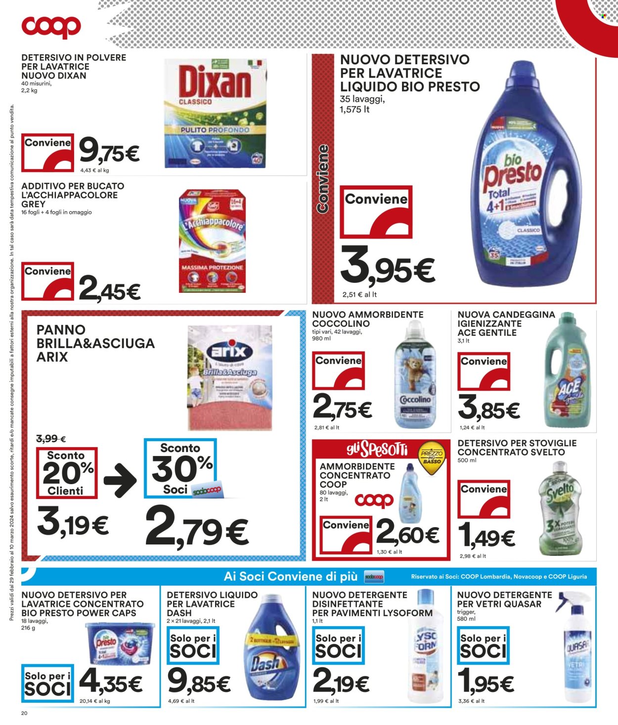 Volantino Coop - 29/2/2024 - 10/3/2024. Pagina 20