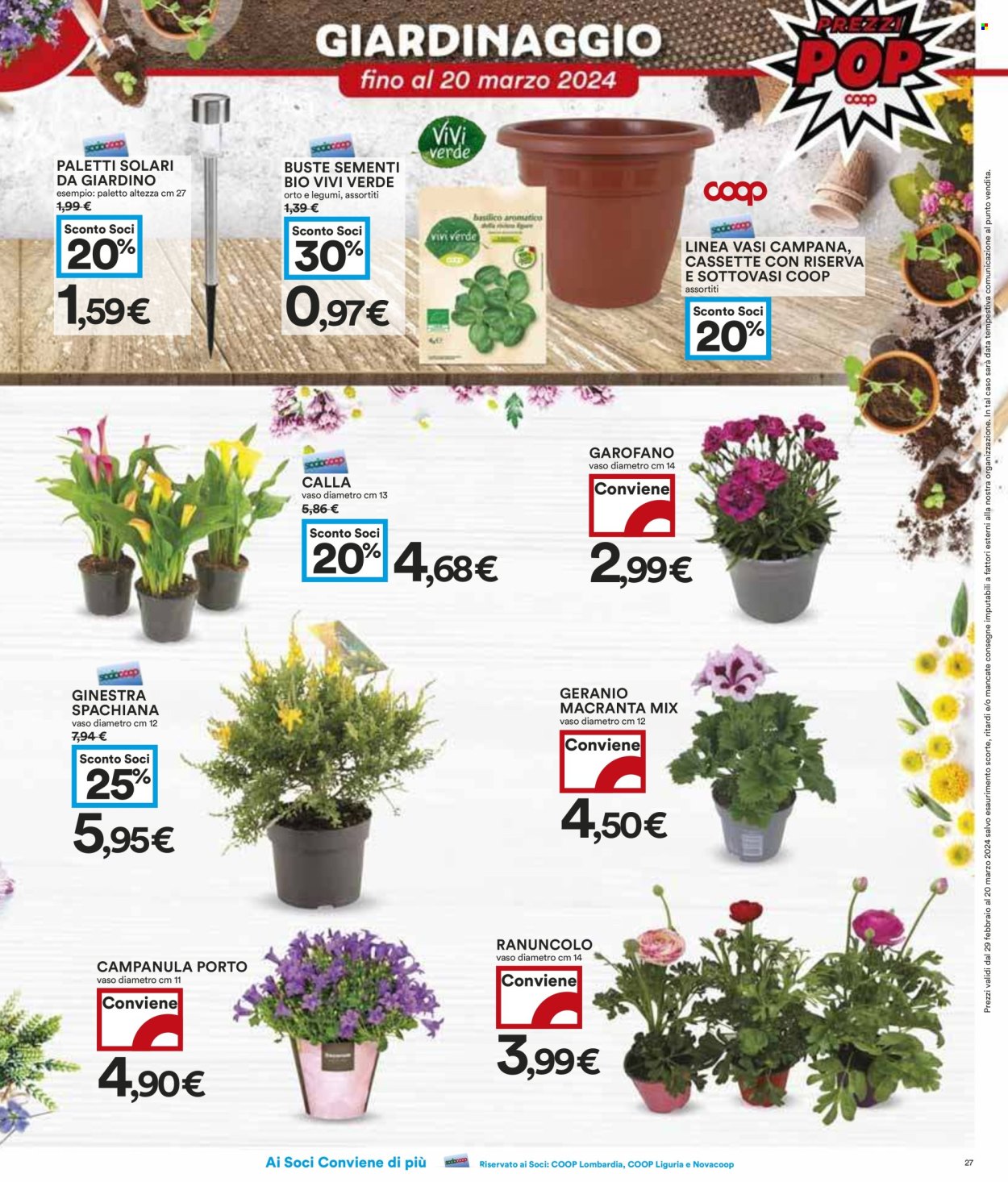 Volantino Coop - 29/2/2024 - 10/3/2024. Pagina 27