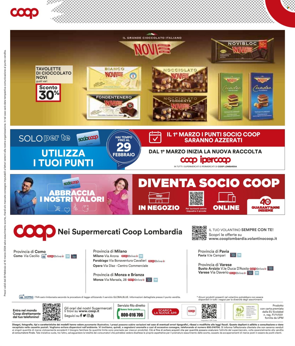 Volantino Coop - 29/2/2024 - 10/3/2024. Pagina 32