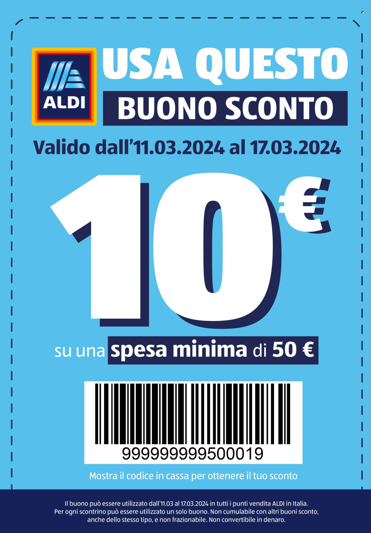 Volantino Aldi - 11/3/2024 - 17/3/2024. Pagina 2