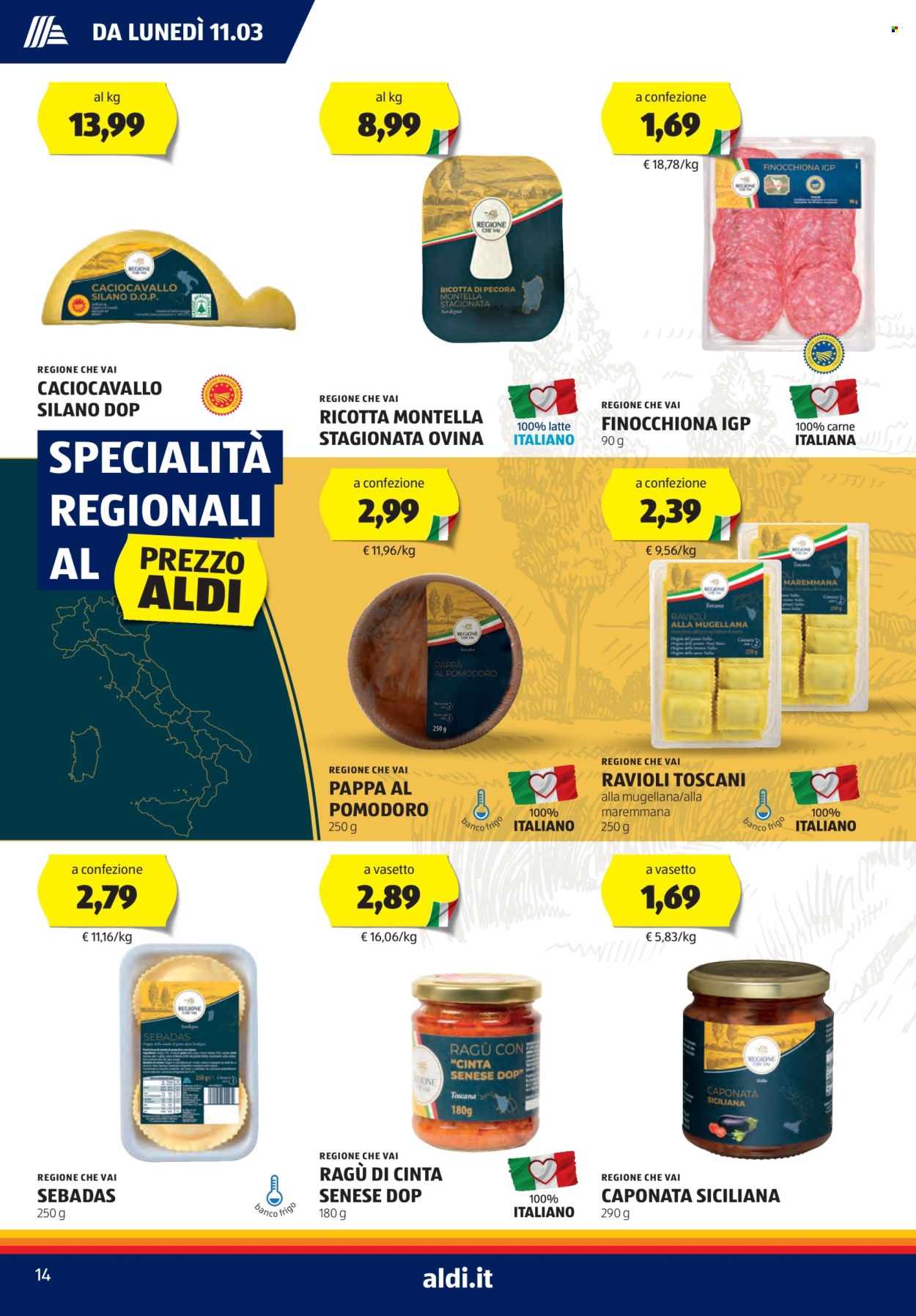Volantino Aldi - 11/3/2024 - 17/3/2024. Pagina 14