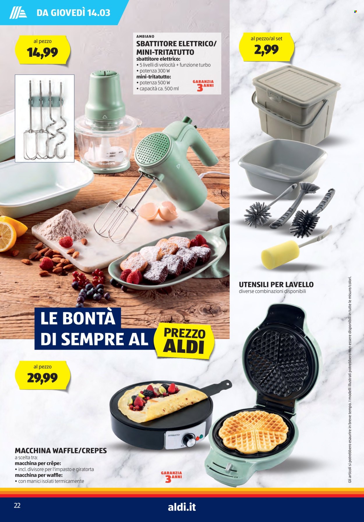 Volantino Aldi - 11/3/2024 - 17/3/2024. Pagina 22