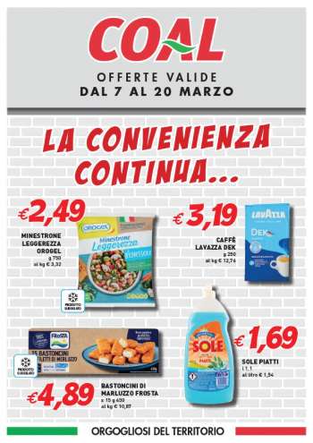 Volantino COAL - 7/3/2024 - 20/3/2024.