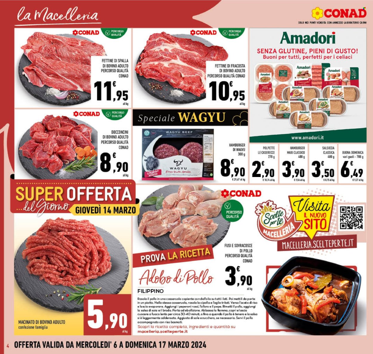 Leták Conad - 6.3.2024 - 17.3.2024. Strana 4