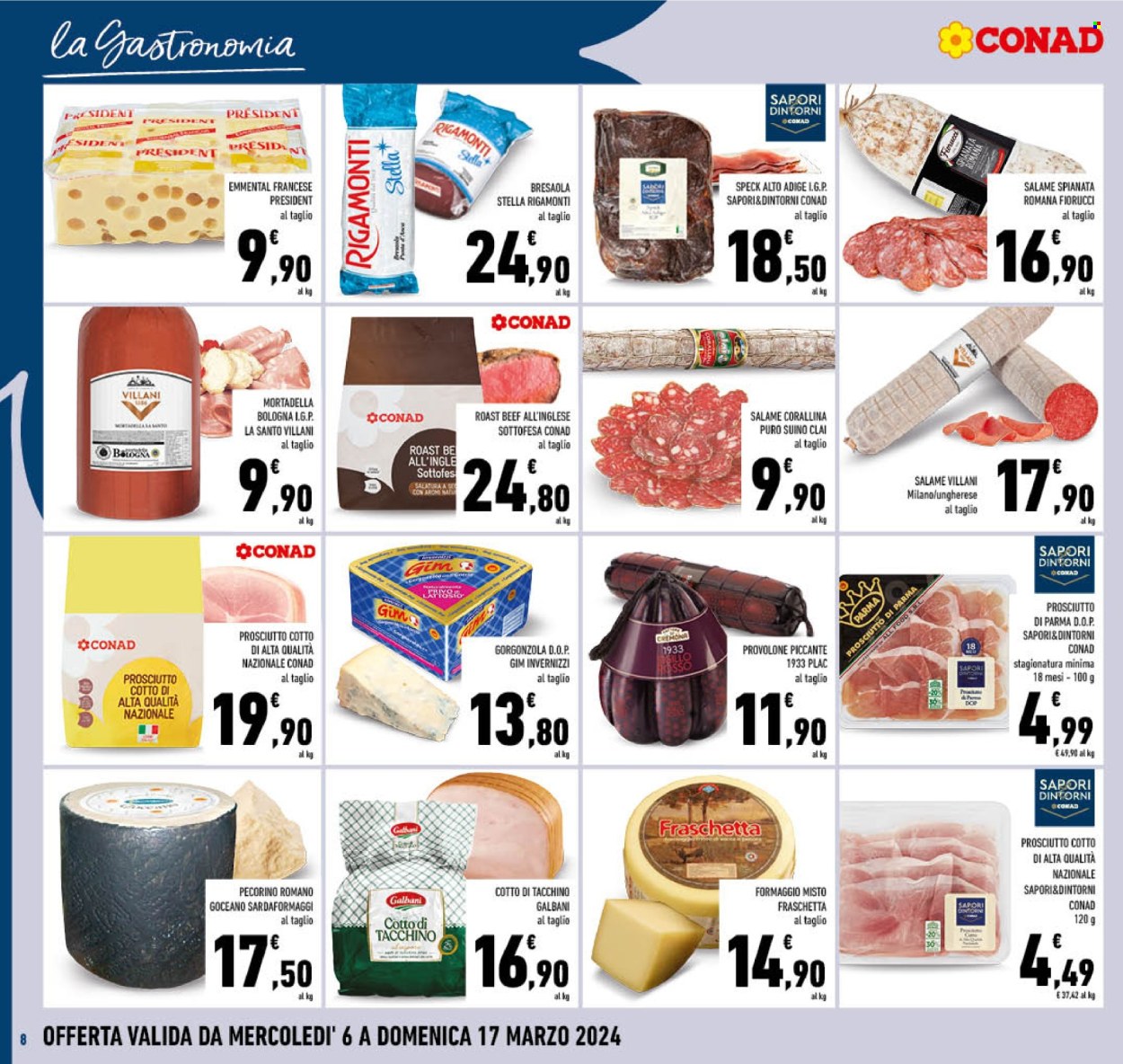 Leták Conad - 6.3.2024 - 17.3.2024. Strana 8