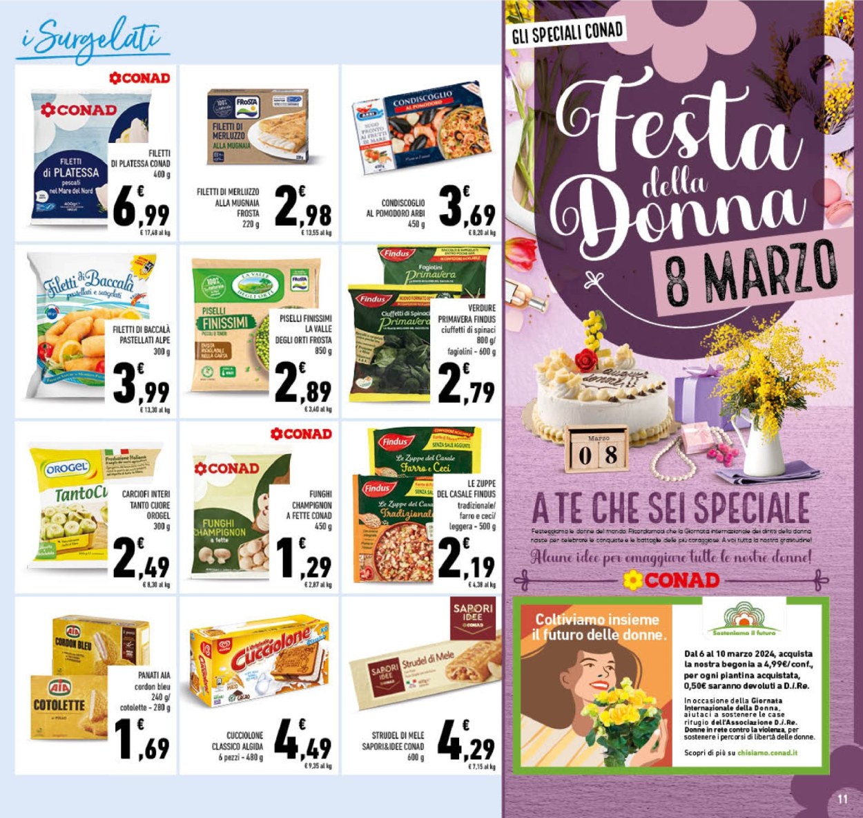 Volantino Conad - 6/3/2024 - 17/3/2024. Pagina 11