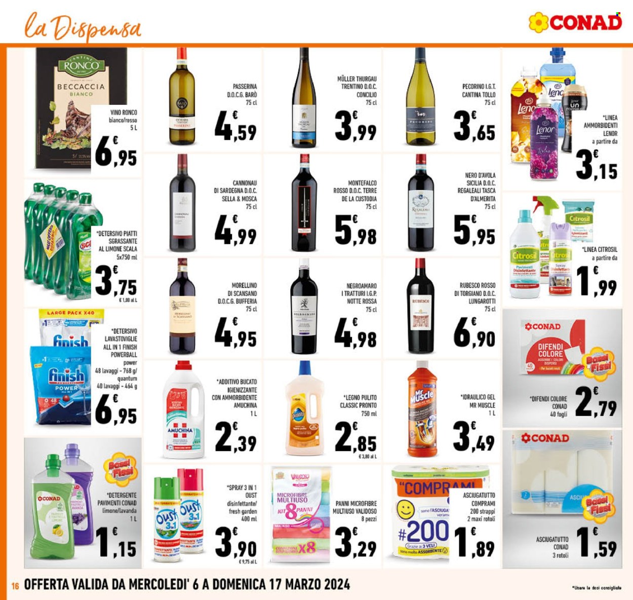 Leták Conad - 6.3.2024 - 17.3.2024. Strana 16