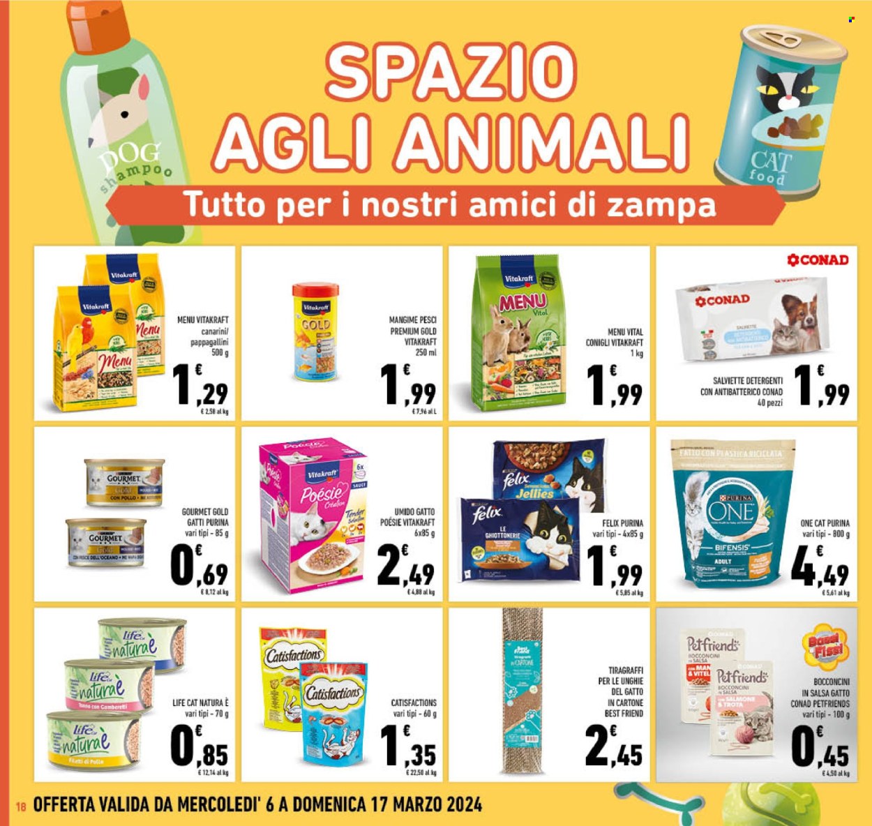 Leták Conad - 6.3.2024 - 17.3.2024. Strana 18