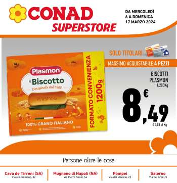 Volantino Conad Superstore - 6/3/2024 - 17/3/2024.