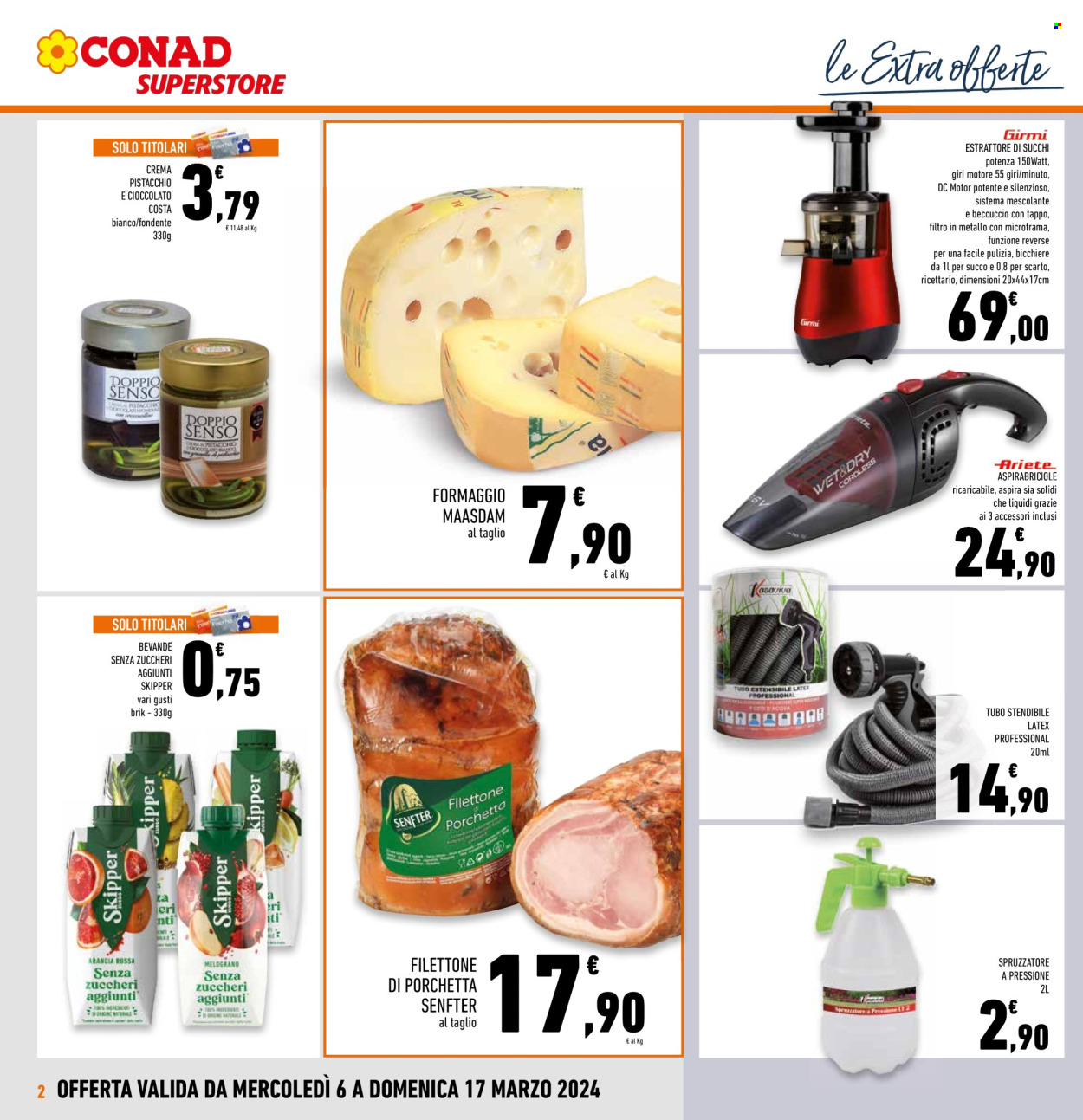 Volantino Conad Superstore - 6/3/2024 - 17/3/2024. Pagina 2
