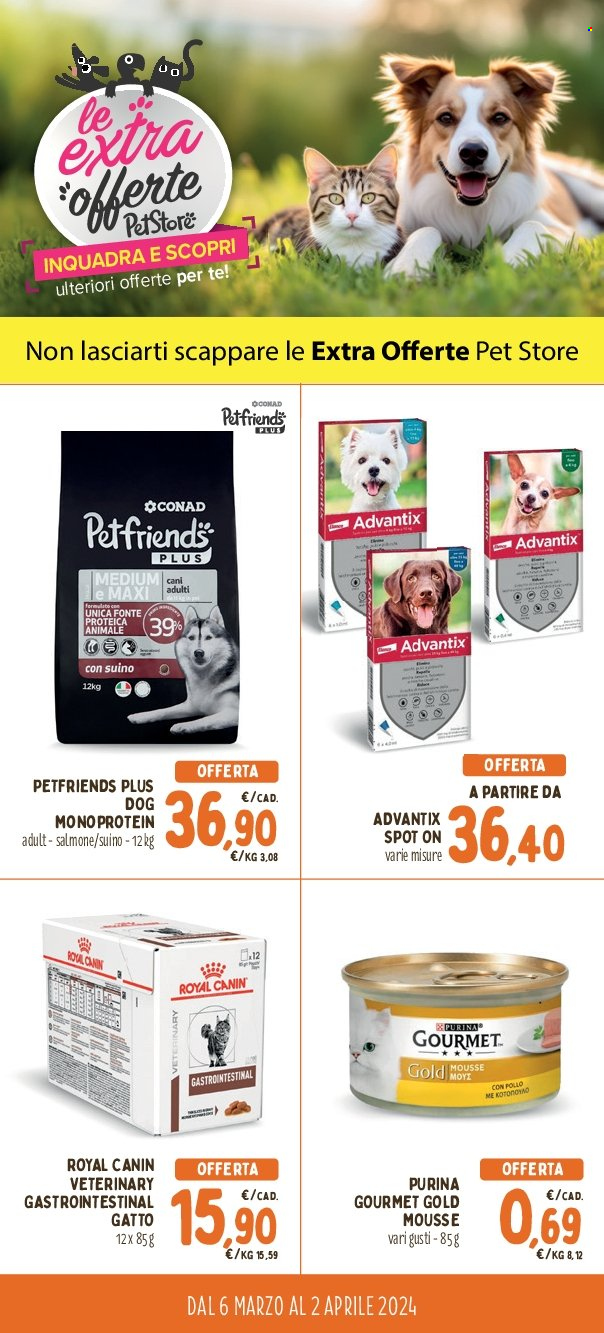 Volantino Pet Store Conad - 6/3/2024 - 2/4/2024. Pagina 1