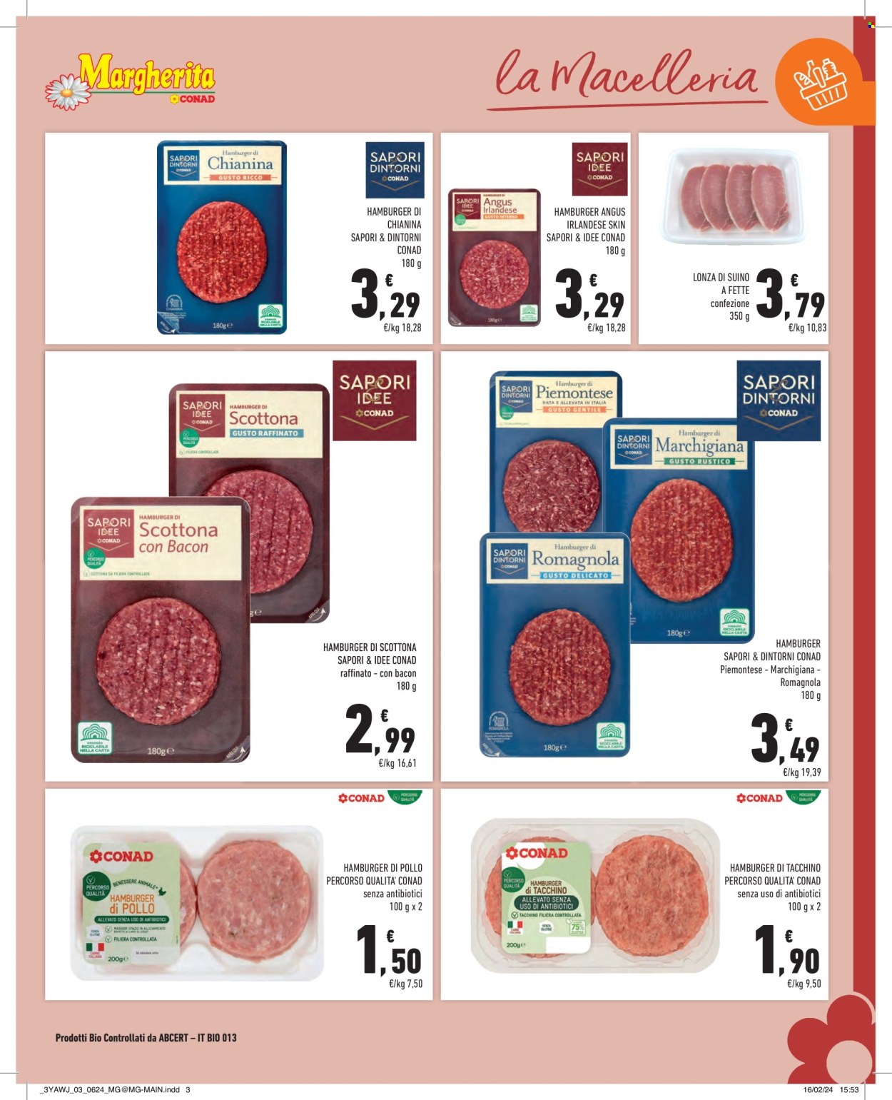 Volantino Margherita Conad - 5/3/2024 - 18/3/2024. Pagina 3